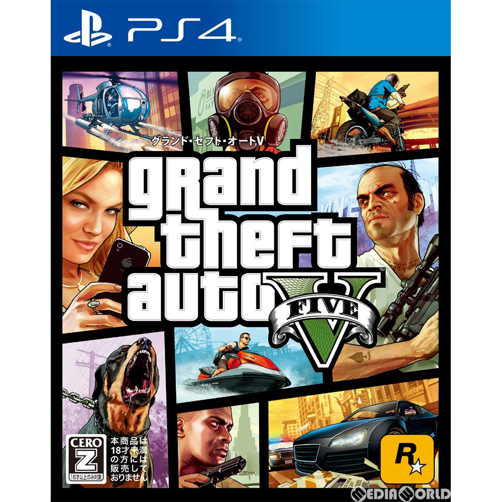 【中古即納】[PS4]グランド・セフト・オートV(Grand Theft Auto 5) 再廉価版(PLJM-16339) テイクツー・インタラクティブ・ジャパン (20181206)