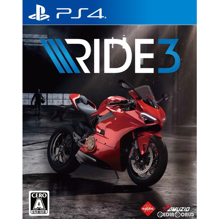 【中古即納】[お得品][表紙説明書なし][PS4]RIDE3(ライド3) オーイズミ・アミュージオ (20190228)