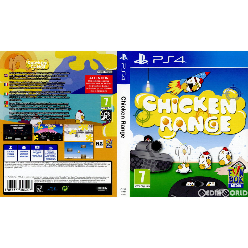 【中古即納】[PS4]Chicken Range(EU版)(CUSA-11931) Funbox Media (20181026)