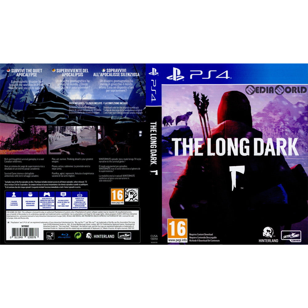 【中古即納】[PS4]The Long Dark(ザ ロング ダーク)(EU版)(CUSA-13010) Hinterland (20180907)
