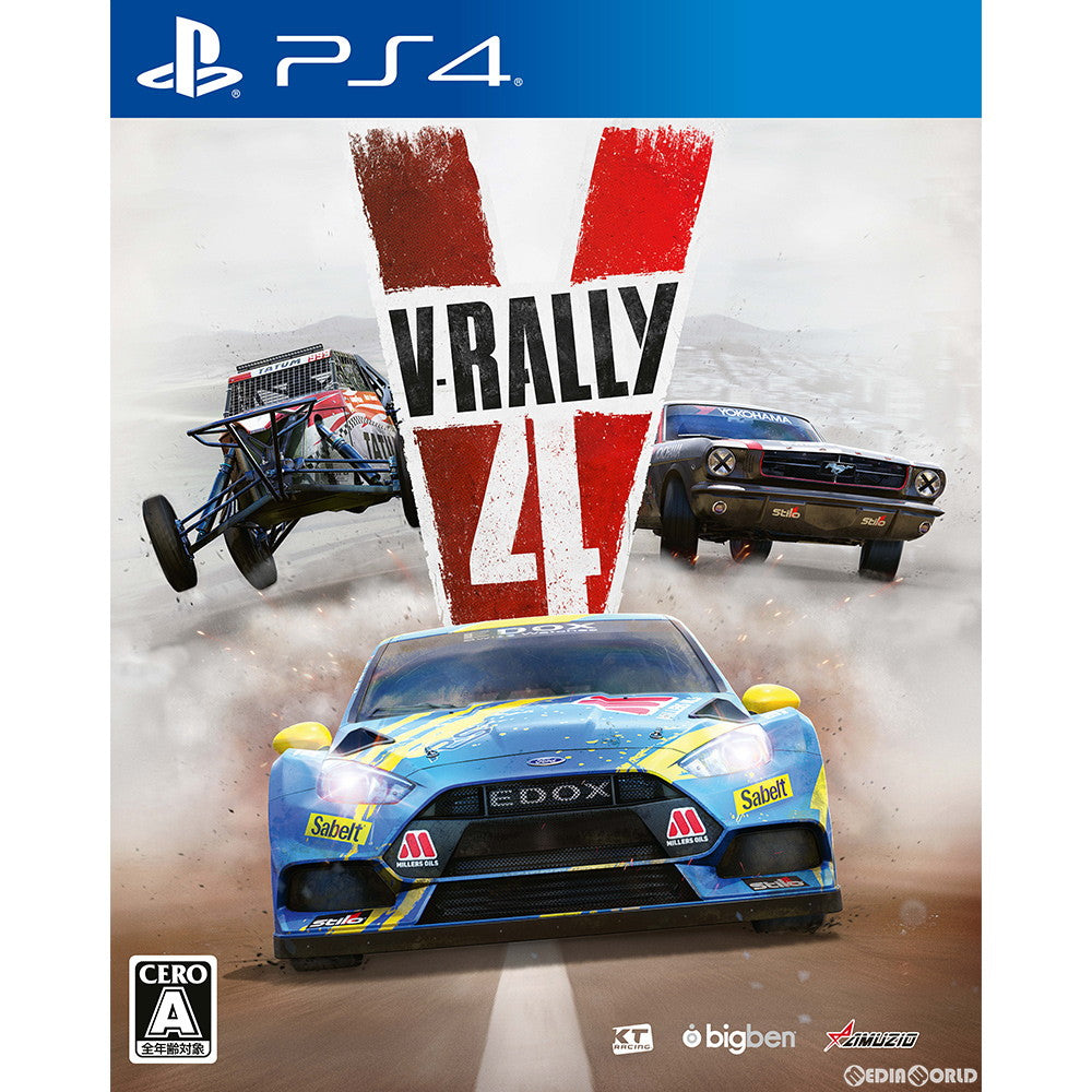 【中古即納】[PS4]V-Rally 4(Vラリー4) オーイズミ・アミュージオ (20190411)