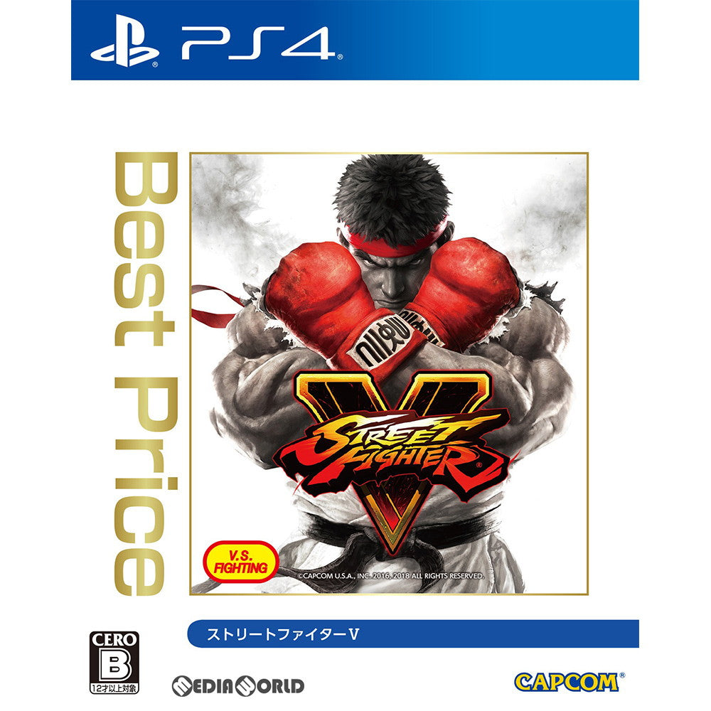 【中古即納】[PS4]ストリートファイターV(STREET FIGHTER 5) Best Price(PLJM-16391) カプコン (20190328)
