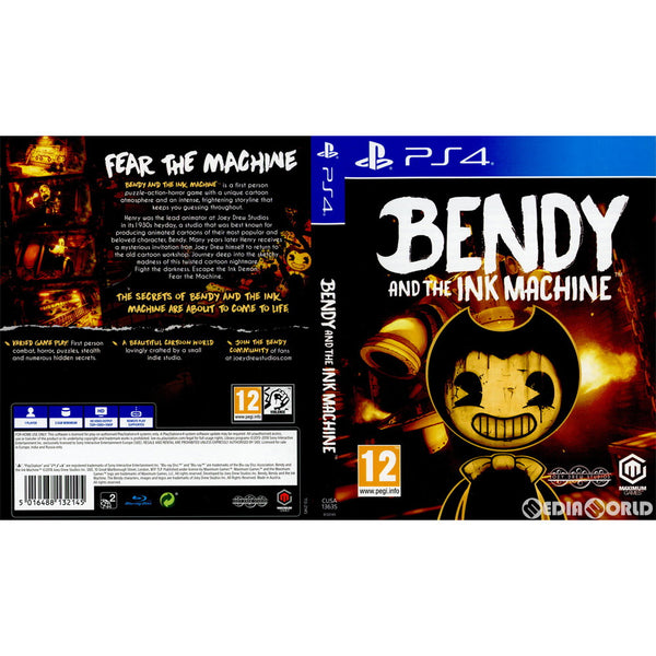 PS4]Bendy and the Ink Machine(ベンディ・アンド・ザ・インク・マシン)(EU版)(CUSA-13635)