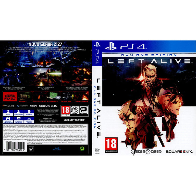 LEFT ALIVE(レフト アライヴ) - PS4 - プレイステーション4（PS4）