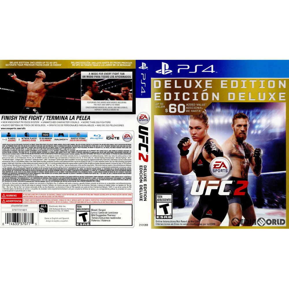【中古即納】[PS4]EA SPORTS UFC 2 Deluxe Edition(北米版)(2101269) Electronic Arts (20160315)