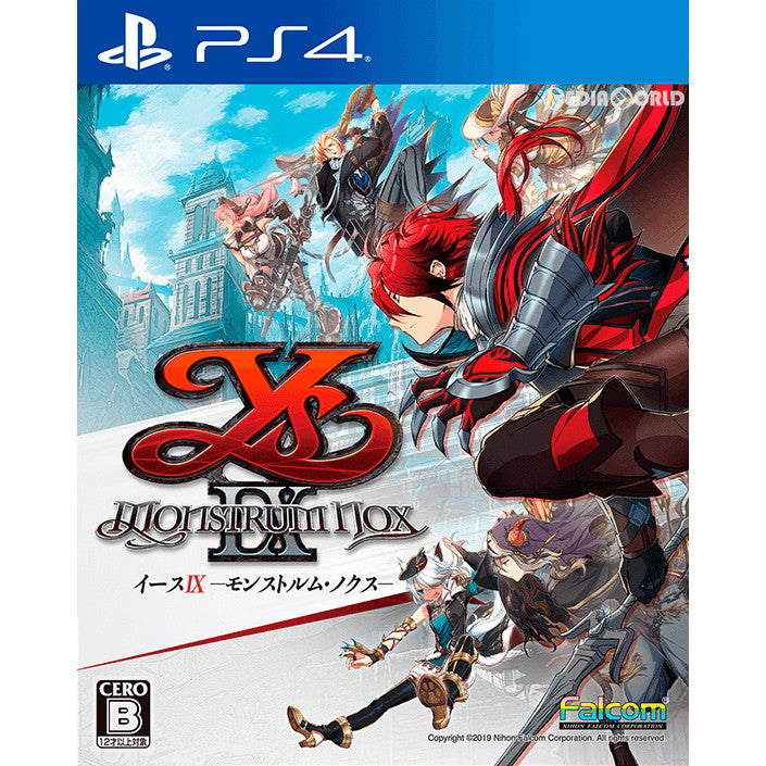 【中古即納】[お得品][表紙説明書なし][PS4]イースIX -Monstrum NOX-(Ys9 モンストルム・ノクス) 通常版 日本ファルコム (20190926)