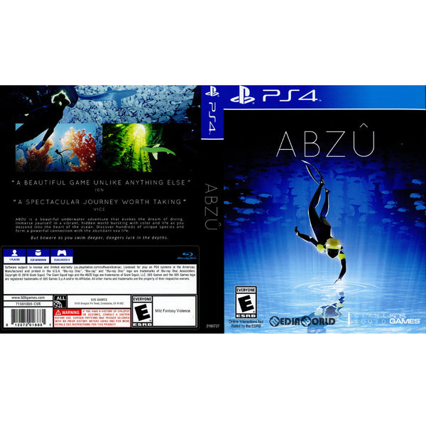 Amazon.com: ABZU (PS4) : Video Games