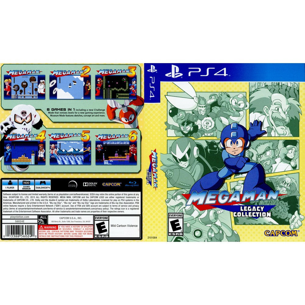 【中古即納】[PS4]Mega Man Legacy Collection(ロックマン 