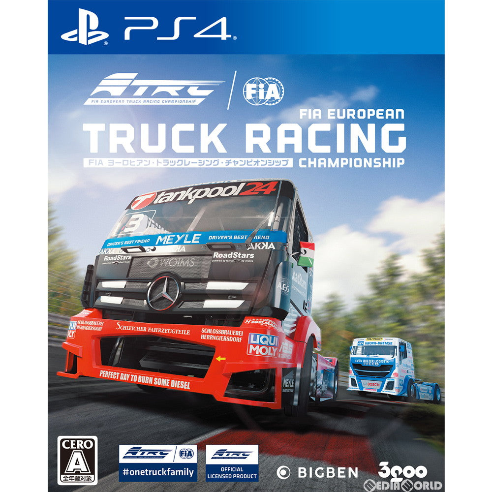 【中古即納】[PS4]FIA ヨーロピアン・トラックレーシング・チャンピオンシップ(FIA European Truck Racing Championship) 3goo (20191031)