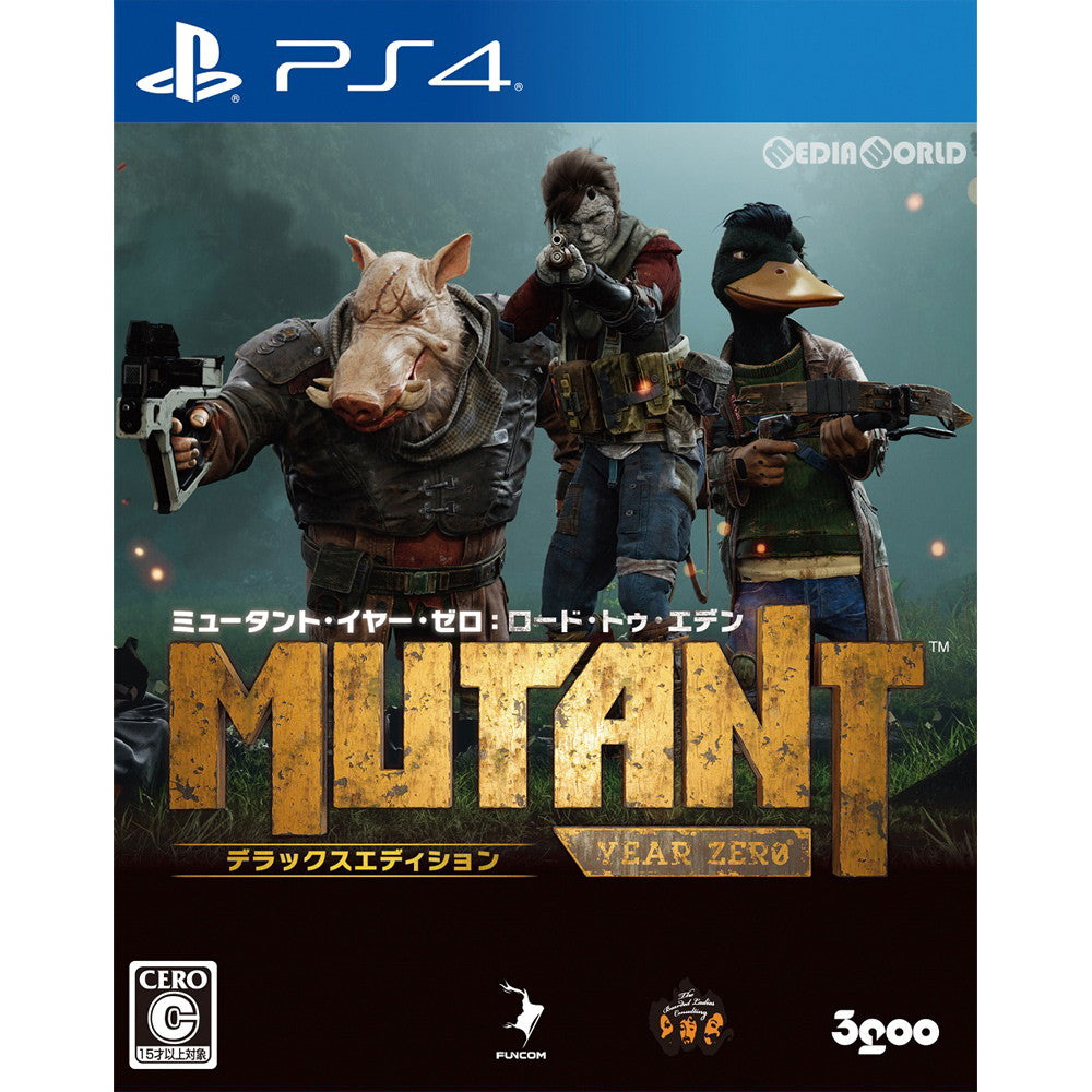 【中古即納】[PS4]ミュータント・イヤー・ゼロ:ロード・トゥ・エデン デラックスエディション(Mutant Year Zero: Road to Eden Deluxe Edition) 3goo (20191121)