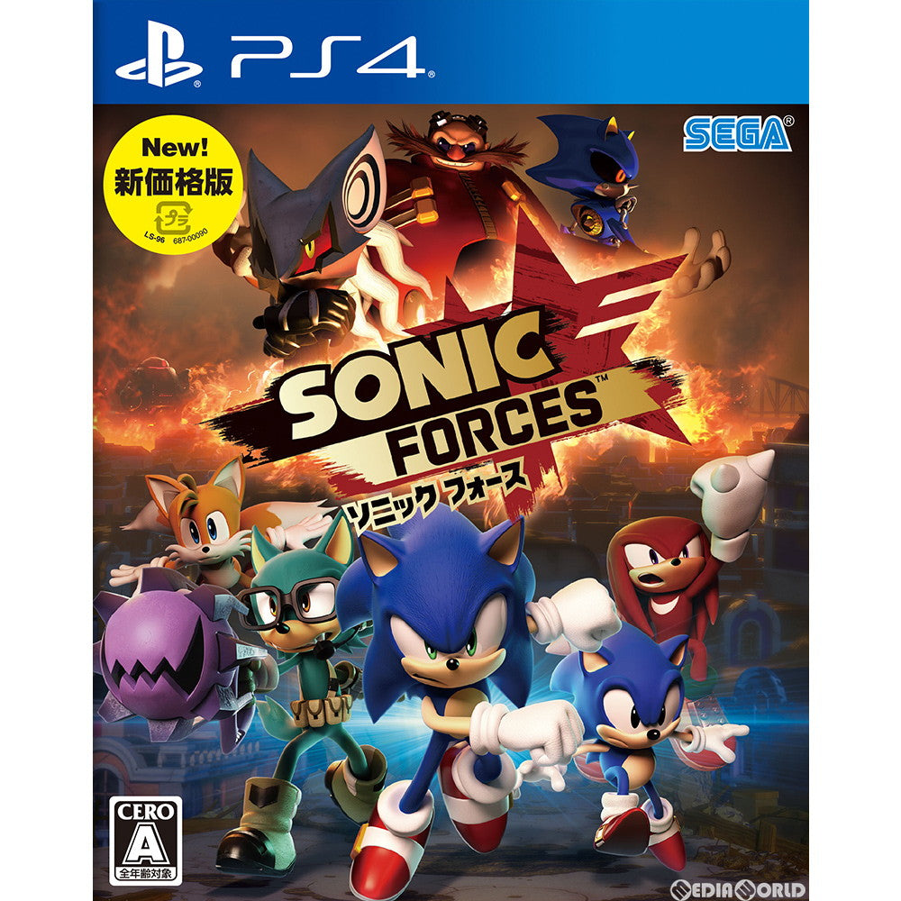 【中古即納】[PS4]ソニックフォース(SONIC FORCES) 新価格版(PLJM-16532) セガゲームス (20191121)