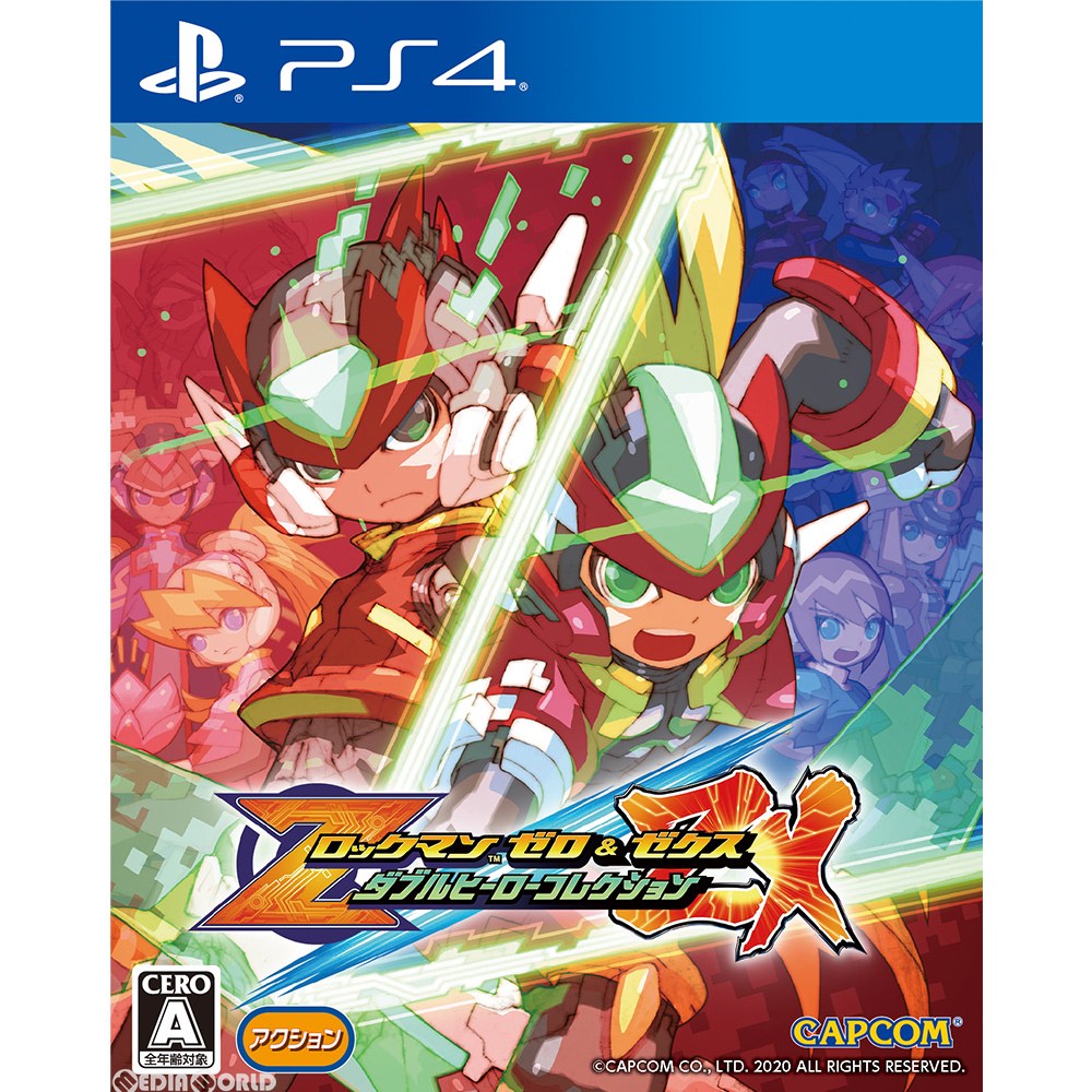 【新品即納】[PS4]ロックマン ゼロ&ゼクス ダブルヒーローコレクション カプコン (20200227)
