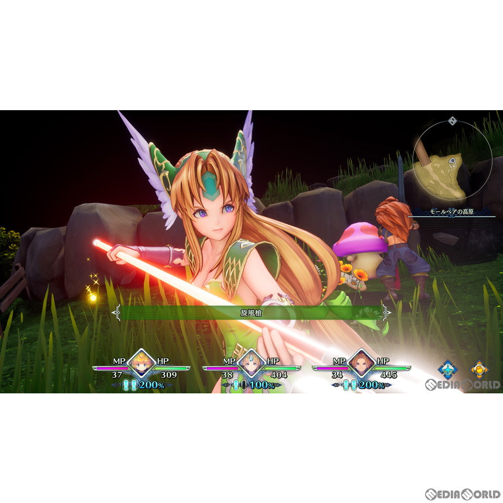 【中古即納】[お得品][表紙説明書なし][PS4]聖剣伝説3 トライアルズ オブ マナ(TRIALS of MANA) スクウェア・エニックス (20200424)