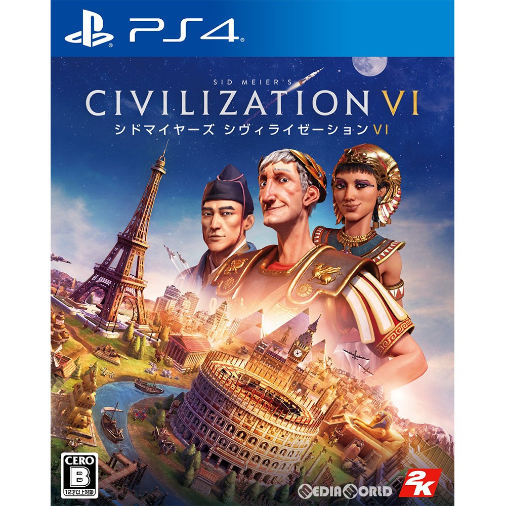 【中古即納】[PS4]シドマイヤーズ シヴィライゼーション VI(Sid Meier's Civilization 6) テイクツー・インタラクティブ・ジャパン (20191122)
