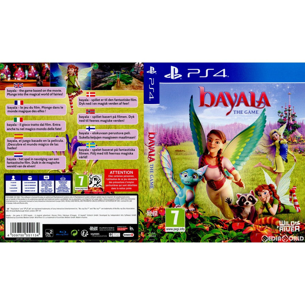 【中古即納】[PS4]bayala - the game(バヤラ ザ ゲーム)(CUSA-16844)(EU版) Wild River (20191022)