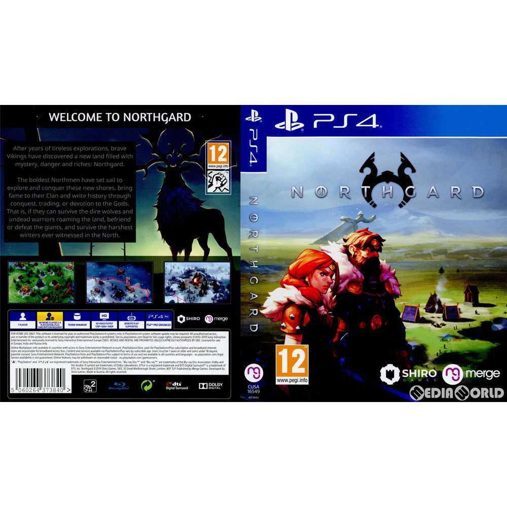 【中古即納】[PS4]Northgard(ノースガード)(EU版)(CUSA-16549) Shiro Games (20191011)