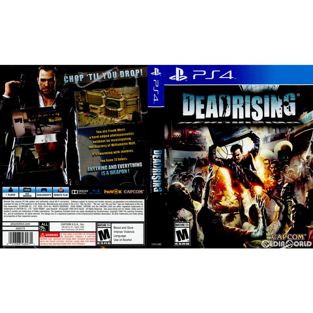 【中古即納】[PS4]Dead Rising(デッドライジング)(北米版)(2101390) Capcom (20160913)