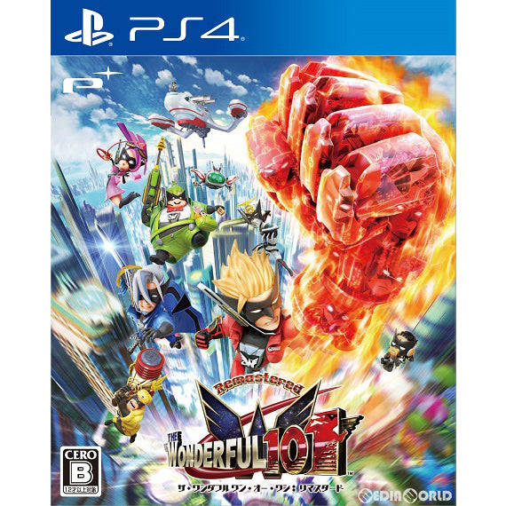 【中古即納】[PS4]The Wonderful 101: Remastered(ザ・ワンダフル ワン・オー・ワン リマスター) プラチナゲームズ (20200611)