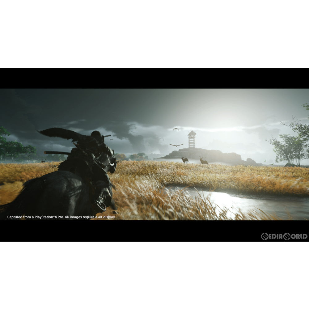 【中古即納】[お得品][表紙説明書なし][PS4]Ghost of Tsushima(ゴースト オブ ツシマ) ソニー・インタラクティブエンタテインメント (20200717)