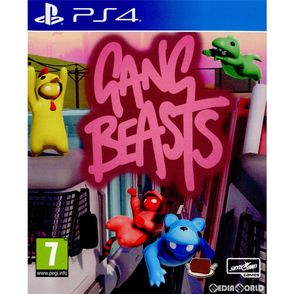 【中古即納】[PS4]Gang Beasts(ギャングビースト)(EU版)(CUSA-04865) Skybound Games (20191206)