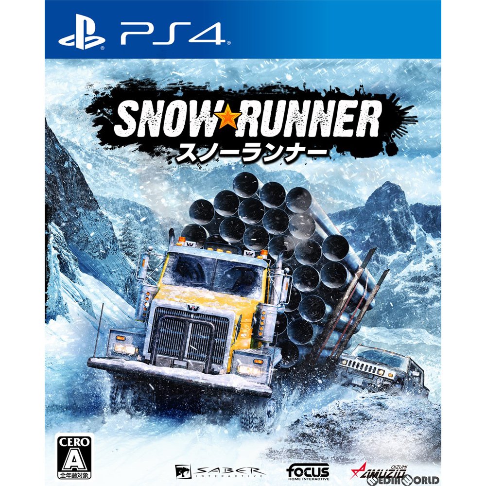 【中古即納】[PS4]スノーランナー(Snow Runner)(20200910)