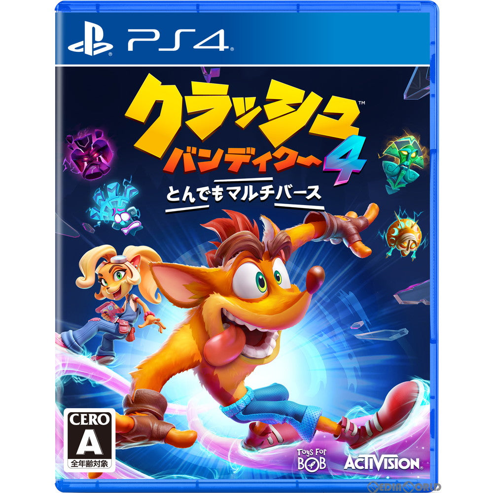 【中古即納】[PS4]クラッシュ・バンディクー4: とんでもマルチバース(Crash Bandicoot 4: It's About Time)(20201002)