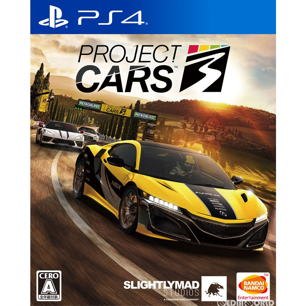 【中古即納】[PS4]PROJECT CARS 3(プロジェクトカーズ3) バンダイナムコエンターテインメント (20200910)