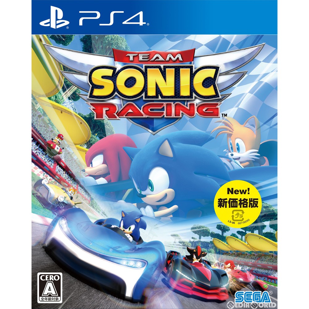 【新品】【お取り寄せ】[PS4]チームソニックレーシング(Team Sonic Racing) 新価格版(PLJM-16717) セガ (20201022)