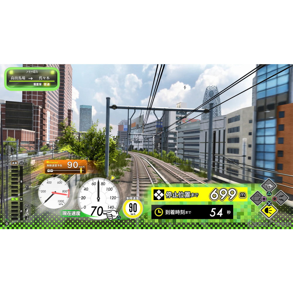 【中古即納】[お得品][表紙説明書なし][PS4]電車でGO!!(電車でゴー!!) はしろう山手線 スクウェア・エニックス (20201203)