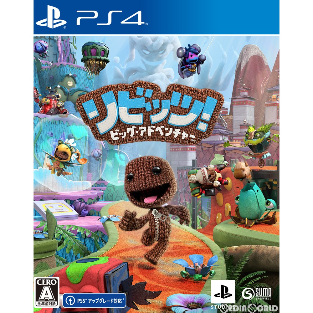 【中古即納】[お得品][表紙説明書なし][PS4]リビッツ!ビッグ・アドベンチャー 通常版 ソニー・インタラクティブエンタテインメント (20201112)