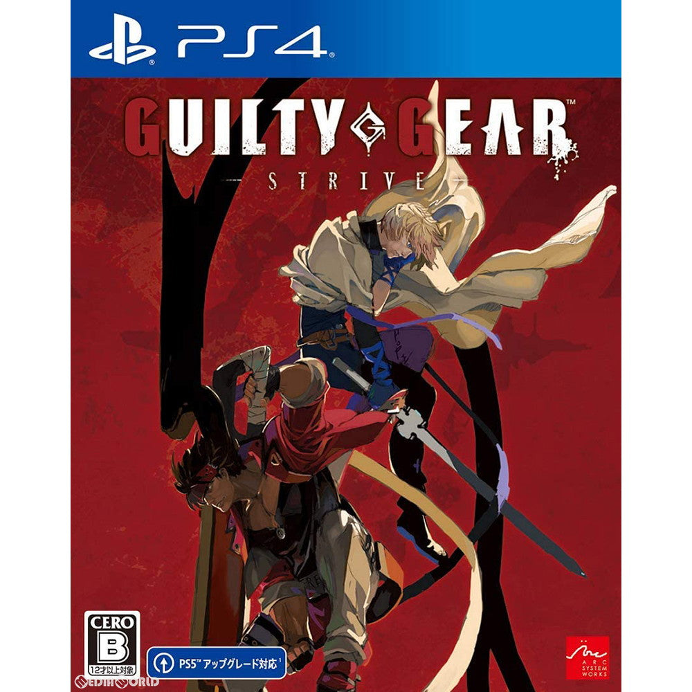 【新品即納】[PS4]GUILTY GEAR -STRIVE-(ギルティギア ストライブ) 通常版 アークシステムワークス (20210611)