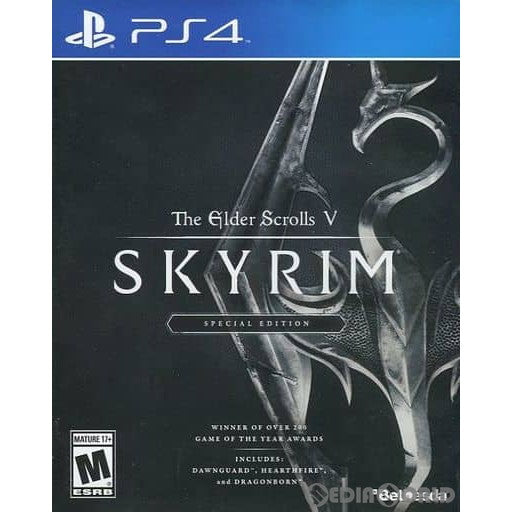 【中古即納】[PS4]The Elder Scrolls V: Skyrim Special Edition(ジ エルダースクロールズ 5:スカイリム スペシャルエディション) 北米版(2101718) Bethesda Softworks (20161028)