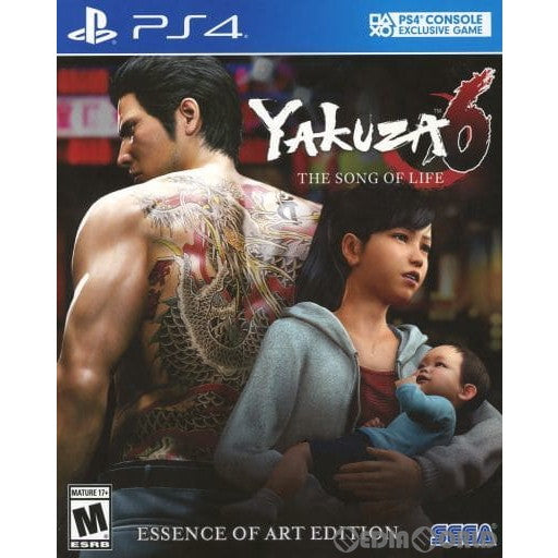 【中古即納】[PS4]Yakuza 6 The Song of Life [Essence of Art Edition](龍が如く6 命の詩。 エッセンス オブ アート エディション) 北米版(2103488) SEGA (20180417)
