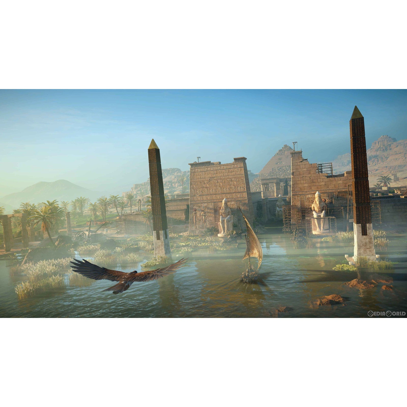 【中古即納】[PS4]アサシン クリード オリジンズ + アサシン クリード オデッセイ ダブルパック(ASSASSIN'S CREED ORIGINS + ASSASSIN'S CREED ODYSSEY DOUBLE PACK) ユービーアイソフト (20200407)