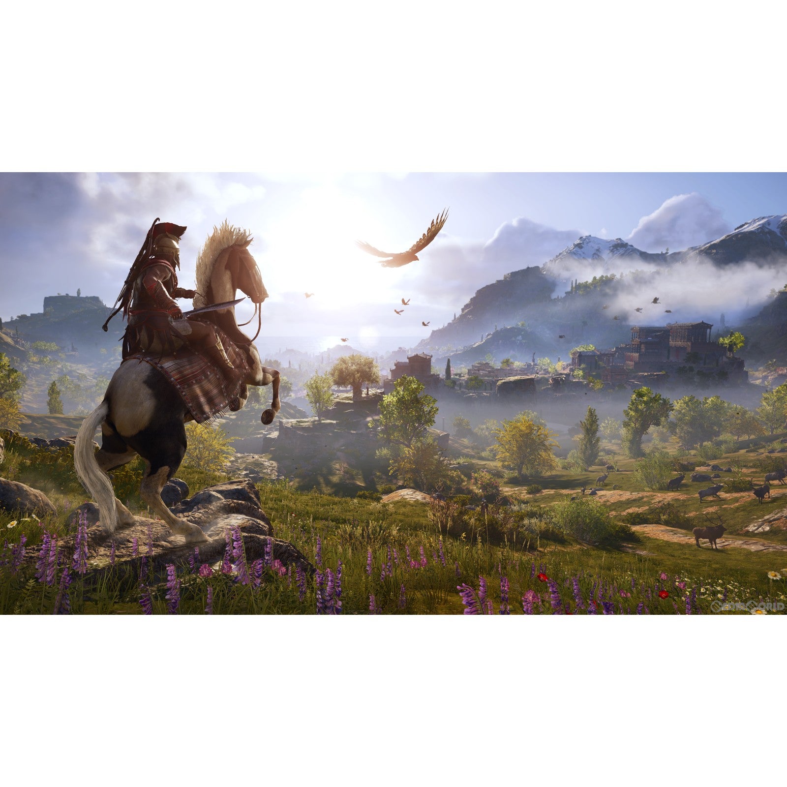 【中古即納】[PS4]アサシン クリード オリジンズ + アサシン クリード オデッセイ ダブルパック(ASSASSIN'S CREED ORIGINS + ASSASSIN'S CREED ODYSSEY DOUBLE PACK) ユービーアイソフト (20200407)