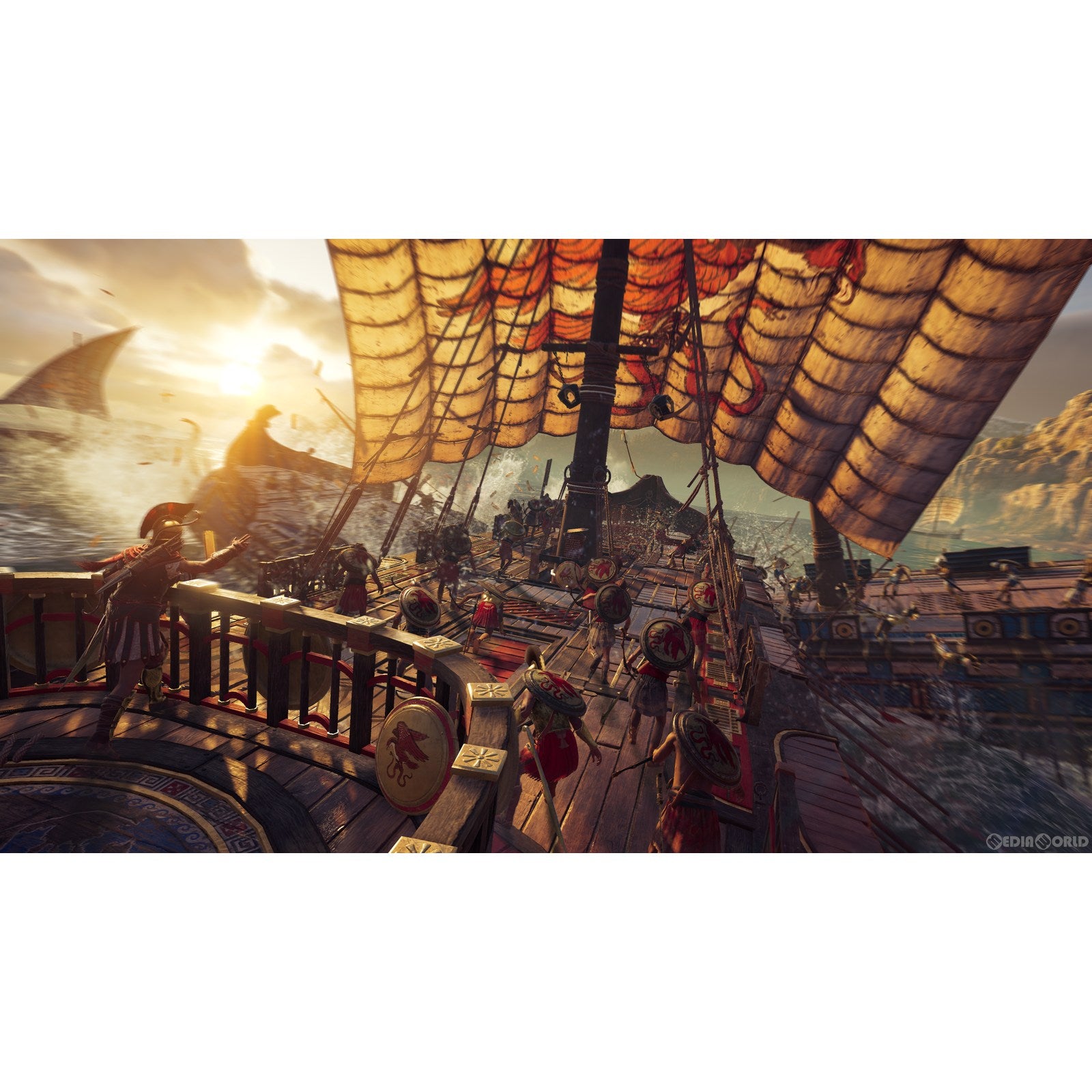 【中古即納】[PS4]アサシン クリード オリジンズ + アサシン クリード オデッセイ ダブルパック(ASSASSIN'S CREED ORIGINS + ASSASSIN'S CREED ODYSSEY DOUBLE PACK) ユービーアイソフト (20200407)