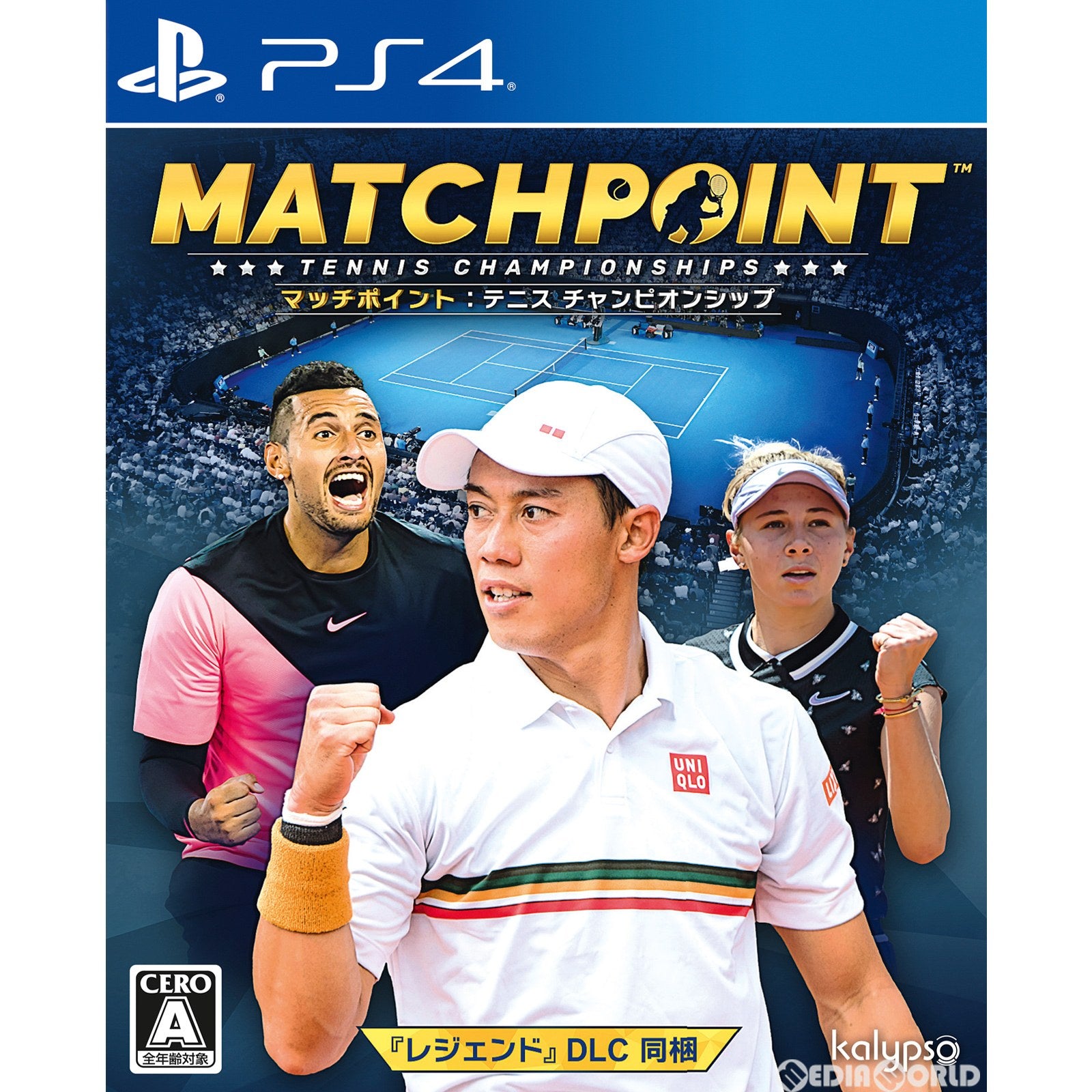 【中古即納】[PS4]マッチポイント:テニス チャンピオンシップ(Matchpoint Tennis Championships) カリプソメディアジャパン (20220707)