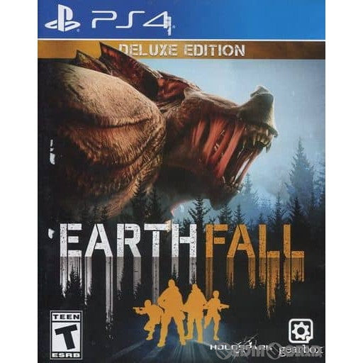 【中古即納】[お得品][表紙説明書なし][PS4]EARTH FALL(アースフォール) DELUXE EDITION 北米版(2103451) Gearbox (20180713)