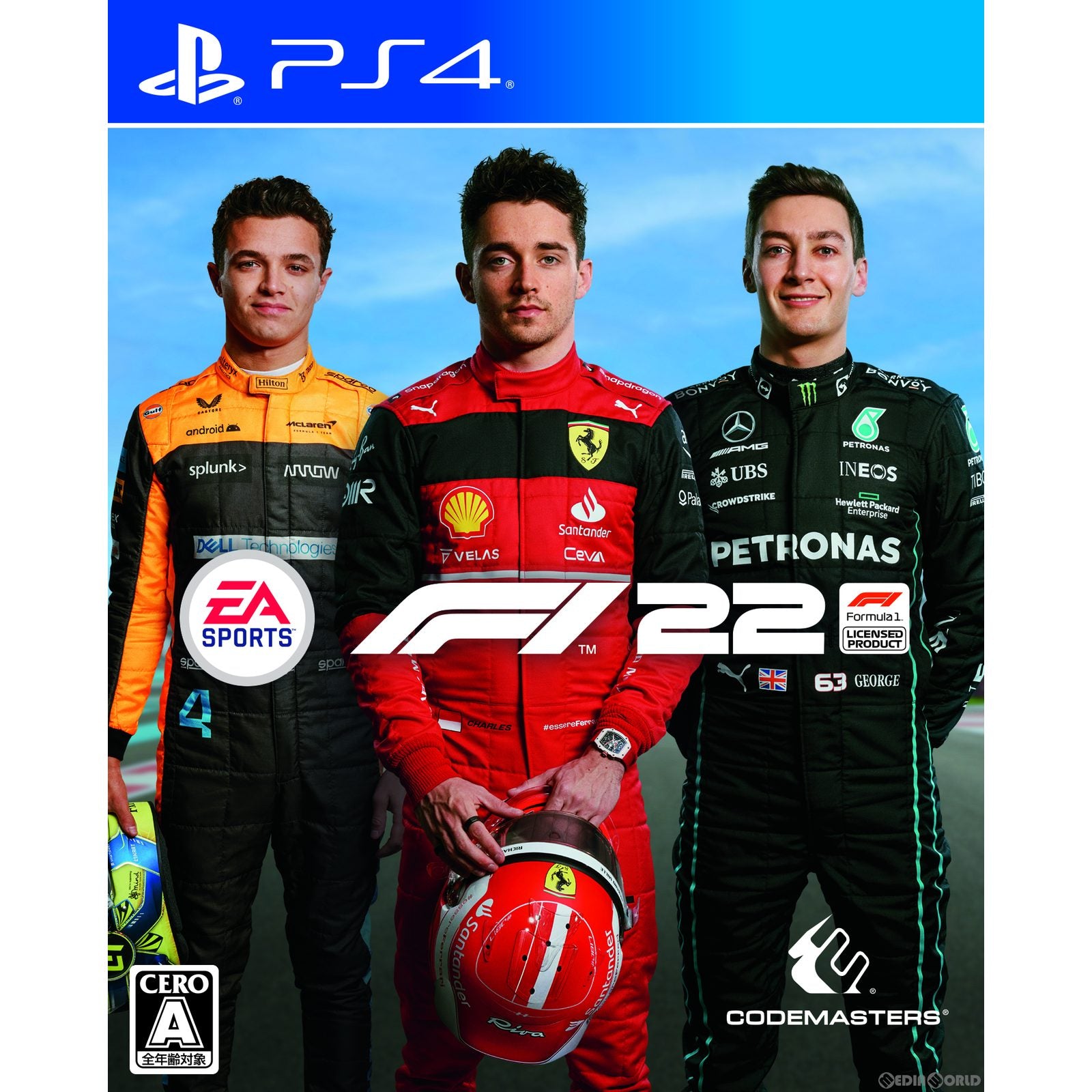【中古即納】[PS4]F1 22 エレクトロニック・アーツ (20220701)