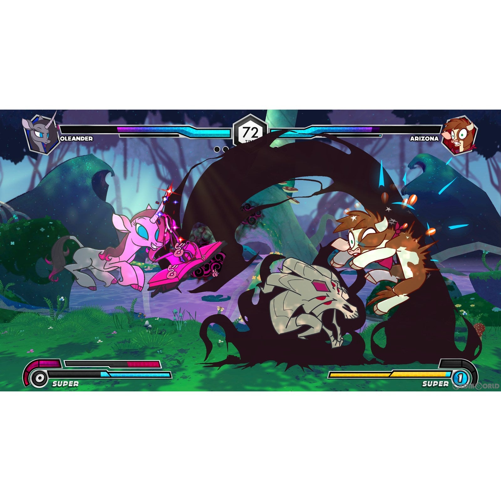 【新品即納】[PS4]Them's Fightin' Herds: Deluxe Edition(ゼムズ ファイティン ハーズ: デラックス エディション) H2 INTERACTIVE (20221027)