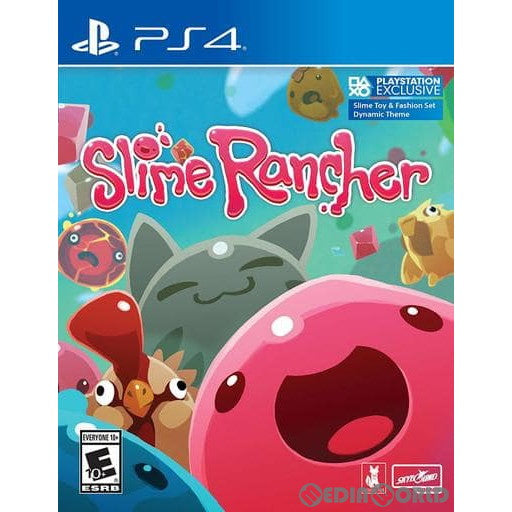 【中古即納】[PS4]Slime Rancher(スライムランチャー) 北米版(2103758) Monomi Park (20170801)