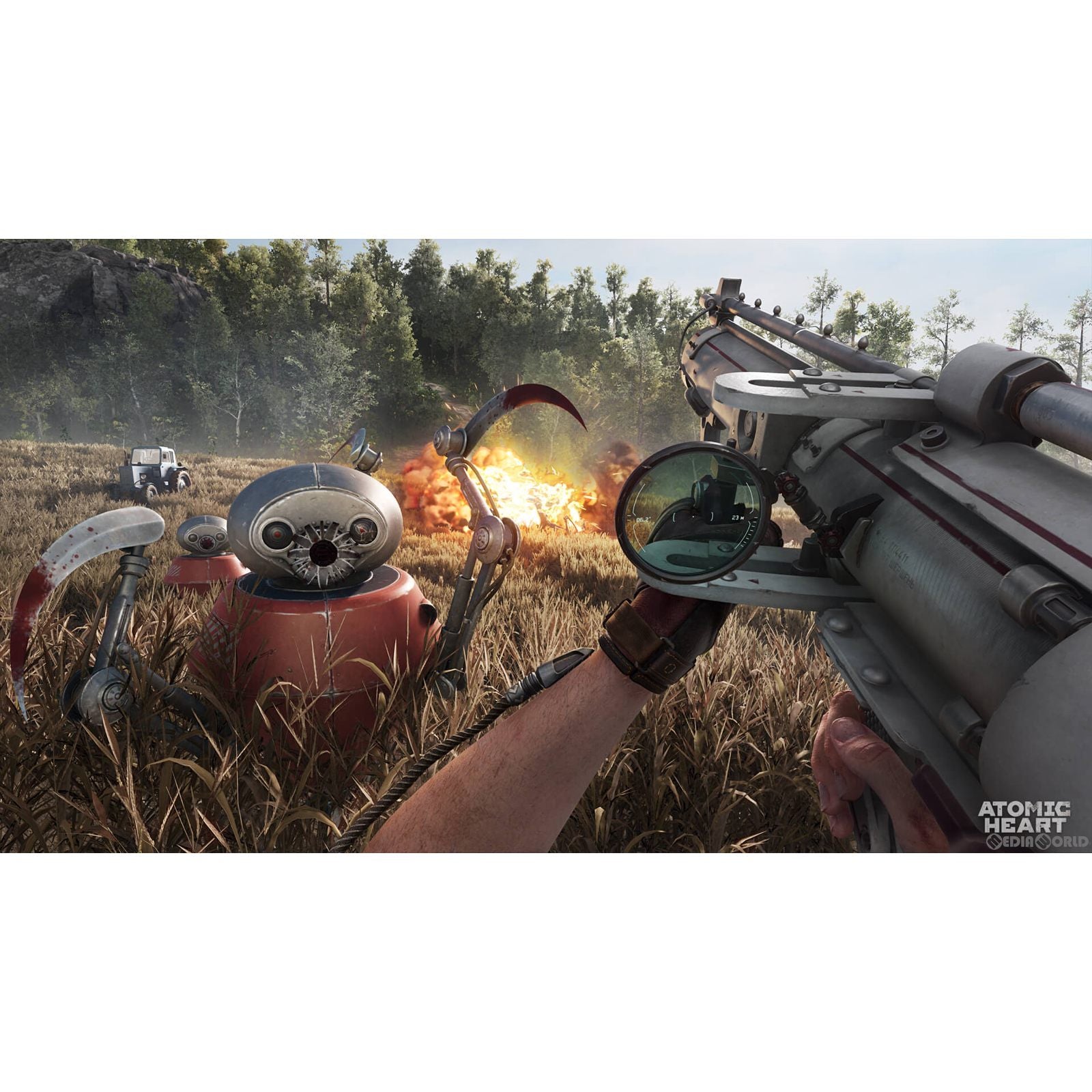 【中古即納】[お得品][表紙説明書なし][PS4]Atomic Heart(アトミックハート) リミテッドエディション(限定版) Beep Japan (20230413)