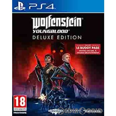 【中古即納】[PS4]Wolfenstein Youngblood Deluxe Edition(ウルフェンシュタイン・ヤングブラッド デラックスエディション) EU版 Unbranded (20190726)