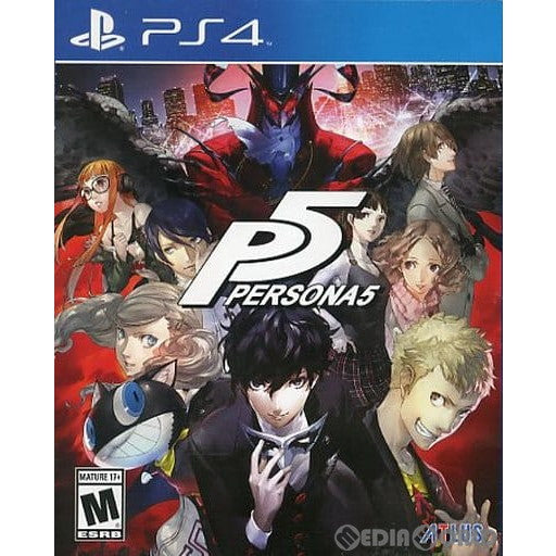 【中古即納】[PS4]PERSONA 5(ペルソナ5) 通常版 北米版(2101886) Atlus (20160915)