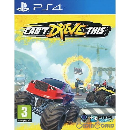 【中古即納】[PS4]CAN'T DRIVE THIS(キャント ドライブ ディス) EU版(CUSA-10802) PIXEL MANIACS (20210319)