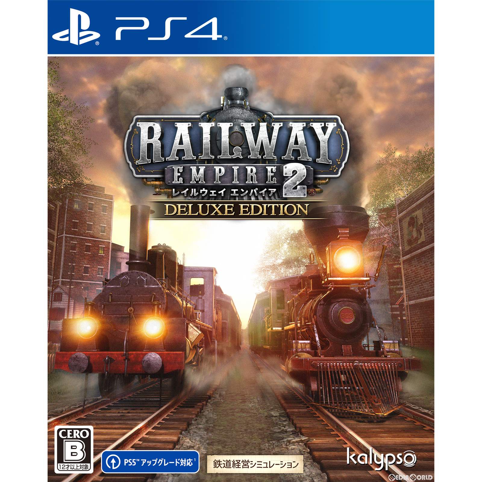 【中古即納】[PS4]レイルウェイ エンパイア 2 デラックスエディション(Railway Empire 2 Deluxe Edition)(20230615)