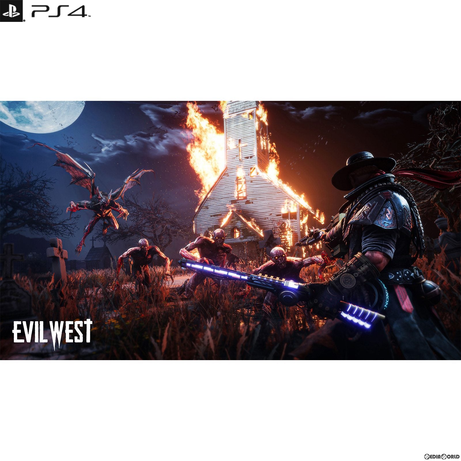 【中古即納】[PS4]Evil West(イービルウェスト) オーイズミ・アミュージオ (20230720)