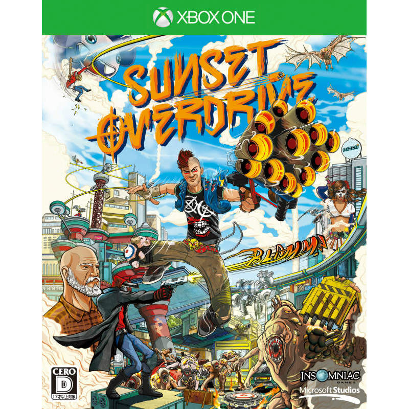 【新品即納】[XboxOne]Sunset Overdrive(サンセット オーバードライブ) 通常版 日本マイクロソフト (20141030)