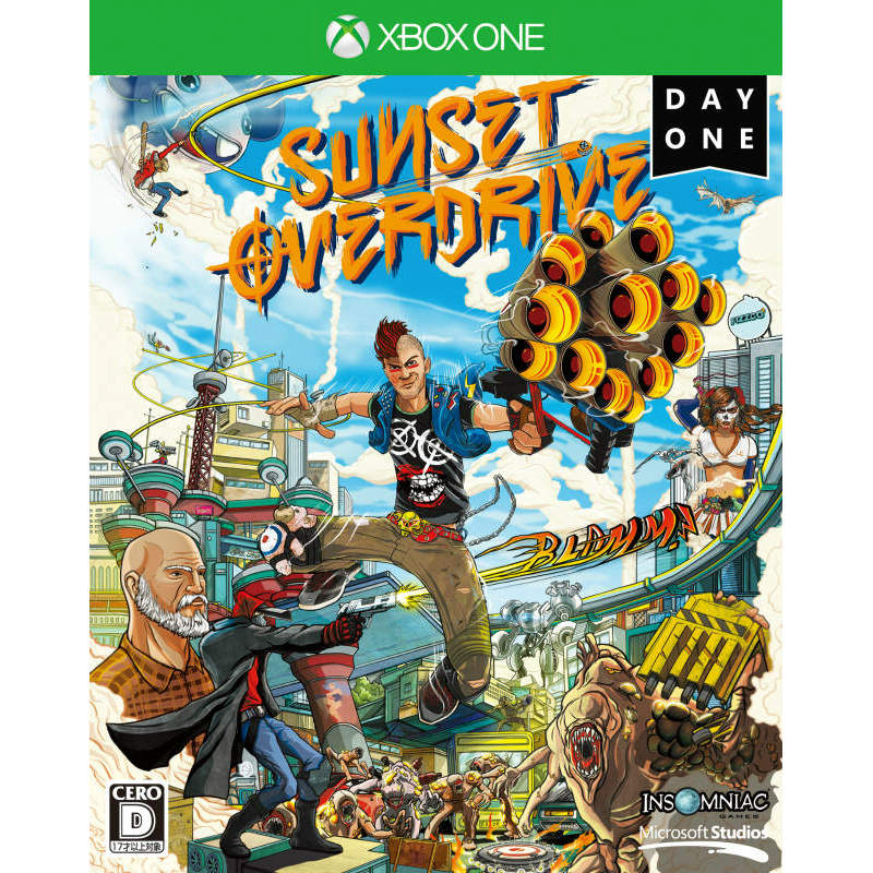 【新品即納】[XboxOne]Sunset Overdrive(サンセット オーバードライブ) DayOneエディション(限定版) 日本マイクロソフト (20141030)