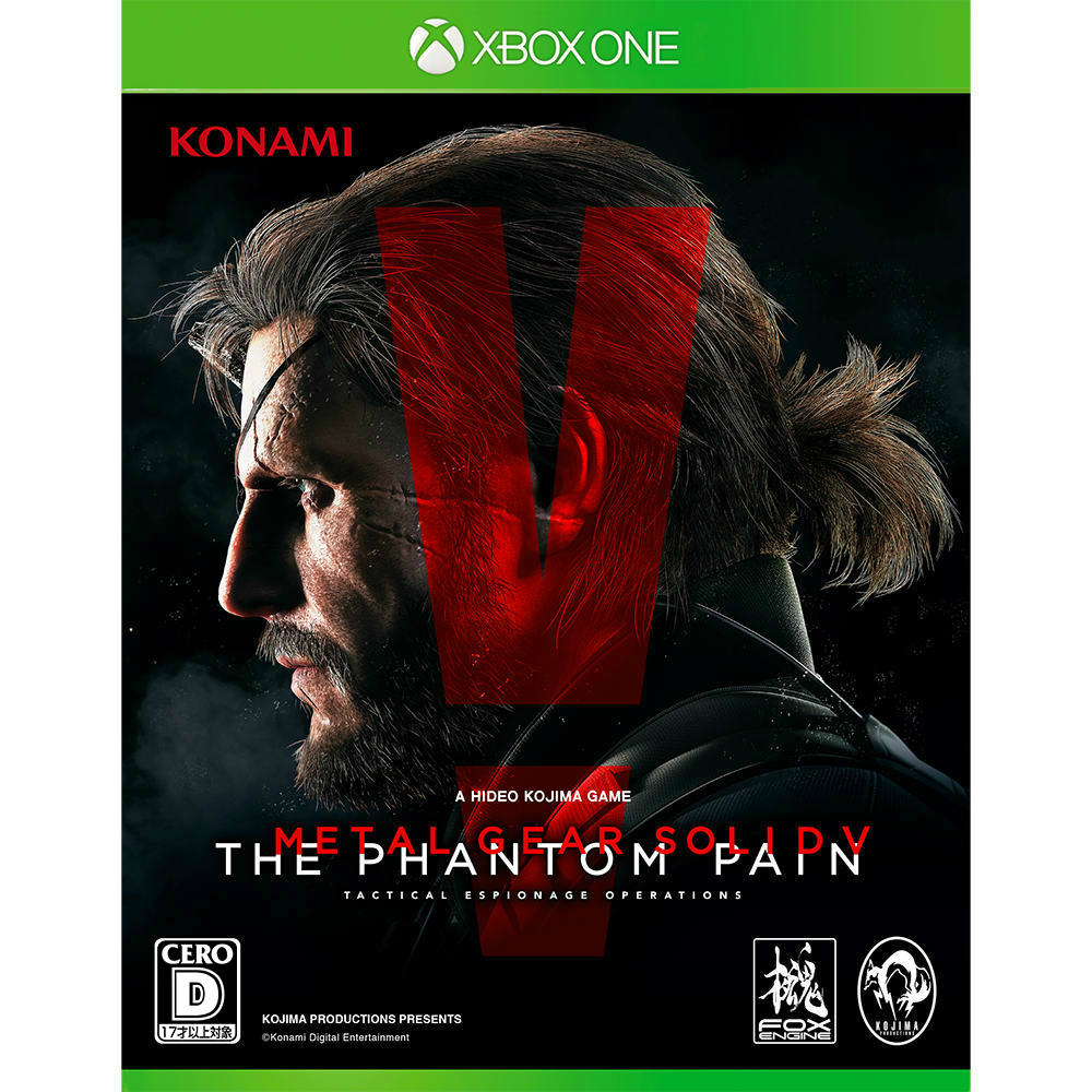 【新品即納】[XboxOne]METAL GEAR SOLID V： THE PHANTOM PAIN(メタルギアソリッド5 ファントムペイン) 通常版 コナミデジタルエンタテインメント (20150902)